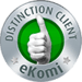 Le badge Ekomi Agent badge ekomi argent